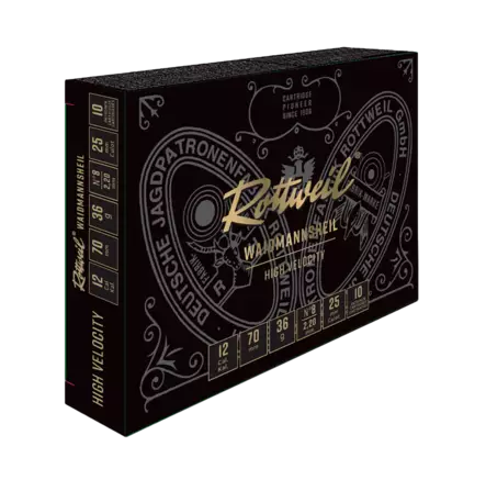 12/70 Rottweil 36g Waidmannsheil - 12/70 shotgun hunting cartridges - 4000294316012 - 2