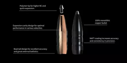 308 Win Norma ODIN 10,5g 20kpl - 308 Win. -kiväärinpatruunat - P8NP20178212 - 16
