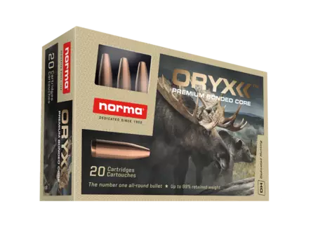 308 Win NORMA ORYX 11,7g 20kpl - 308 Win. -kiväärinpatruunat - 20174732 - 3