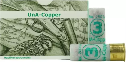 UNA Copper 16/70 28g 3,5mm 5kpl - Korvaavat haulikonpatruunat - 6430068626272 - 1