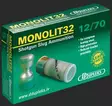 12/70 MONOLIT 32g DDupleks, 5 pcs - Shotgun-filled cartridges / sluges - 116012 - 1