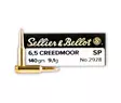 6,5 creedmoor Sellier&Bellot SP Soft Point 9,1g - 6,5 Creedmoor -kiväärinpatruunat - V341712 - 1