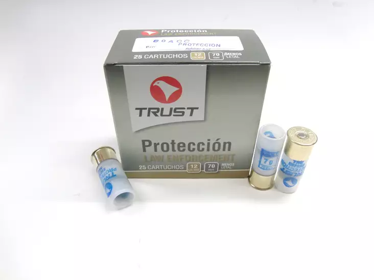 12/70 Trust Proteccion Rubber Slugs 25pcs - Non-lethal, shotgun - 090692 - 1