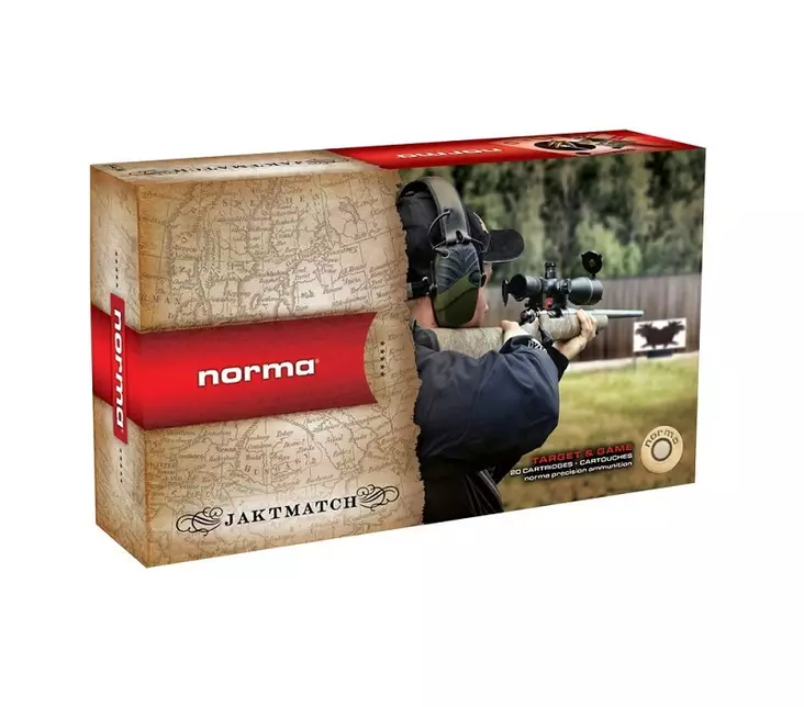 222 Rem NORMA 3,6g FMJ 20kpl - 222 Rem. -kiväärinpatruunat - 20157222 - 1