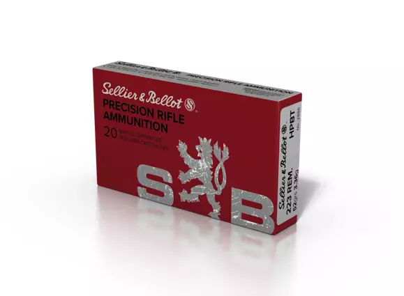 223 Rem S&B 52grs OTM 20kpl - 223 Rem. -kiväärinpatruunat - V342242 - 2