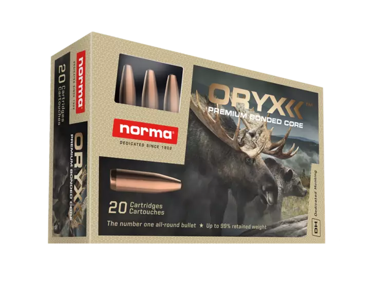 308 Win NORMA ORYX 11,7g 20kpl - 308 Win. -kiväärinpatruunat - 20174732 - 3