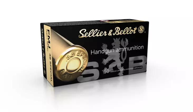 38 SPL Sellier&Bellot 158gr FMJ 50kpl - 357 Mag. ja 38 Special patruunat - V311412 - 1