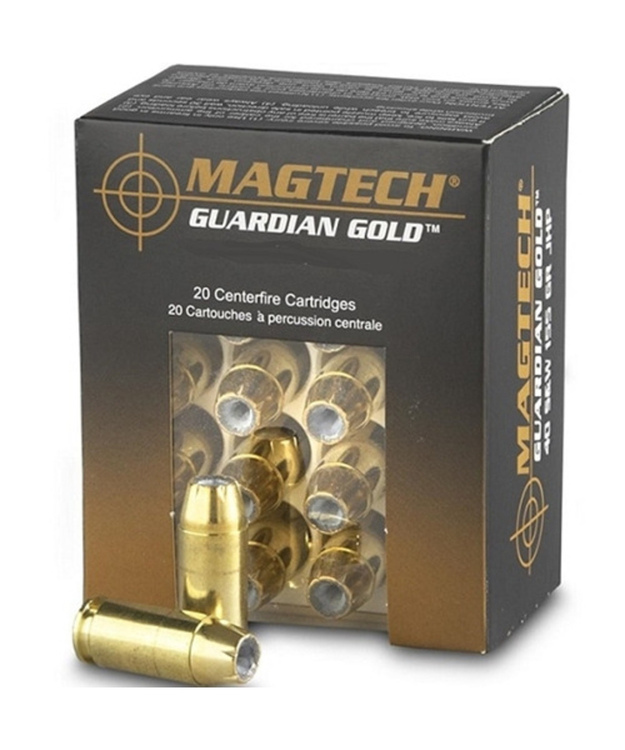 45 ACP+P MAGTECH JHP 230gr ERVA Guardian Gold 20kpl - 45 ACP eli 45 AUTO pistoolin patruunat - 158272 - 1