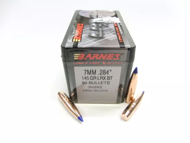 7mm Barnes 145gr LRX BT Luoti 50kpl - 7mm kiväärin luodit - 30282 - 1