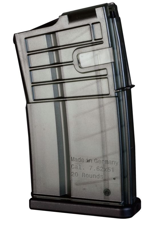 HK MR308/417 20ptr ERVA lipas Black - Kiväärin lippaat - 265262 - 1