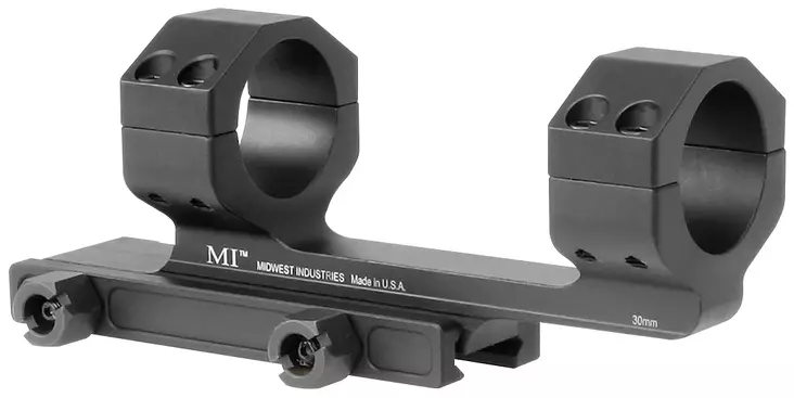 Midwest Industries 30mm Scope Mount Picatinny -kiskoon - Yksiosaiset Picatinny / Weaver - MI-SM30G2 - 1