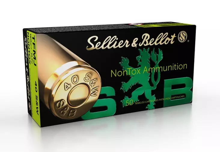 40S&W Sellier & Bellot 180gr NonTox 50pcs - 40 S&W pistol cartridges - V311232 - 1
