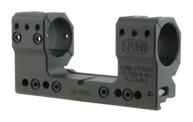 SPUHR SP-3002 Ø30mm H38mm 0MIL - One-piece Picatinny / Weaver - SP-3002 - 1