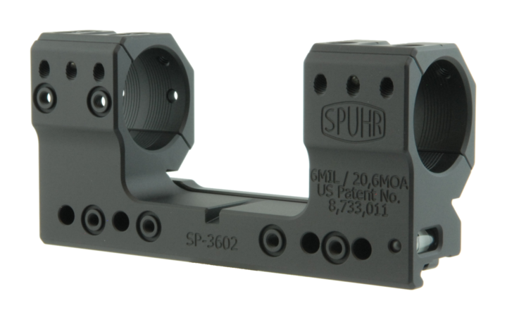 SPUHR SP-3602 Ø30mm H38mm 6MIL - Yksiosaiset Picatinny / Weaver - SP-3602 - 1