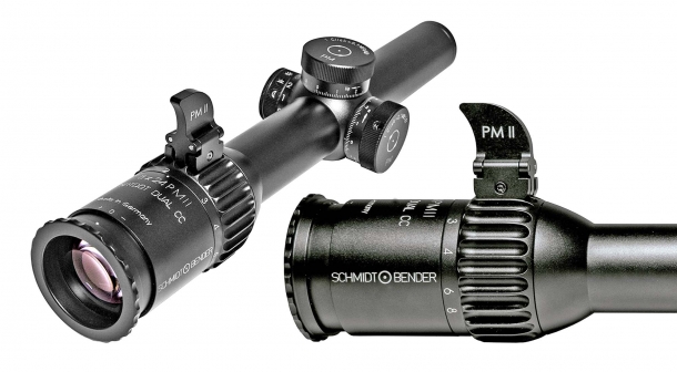 Schmidt Bender Throw Lever PM II - Scope elevation towers and throw levers - 4060537999402 - 1