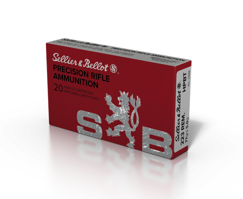 223 Rem S&B 77grs OTM 20kpl - 223 Rem. -kiväärinpatruunat - V342252 - 2