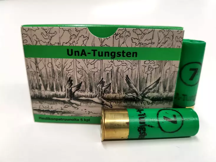 16/70 Unlimited Ammo tungsten 28g 2.50mm 5 patruunaa - 16 Cal. -haulikonpatruunat - 6430068624322 - 1
