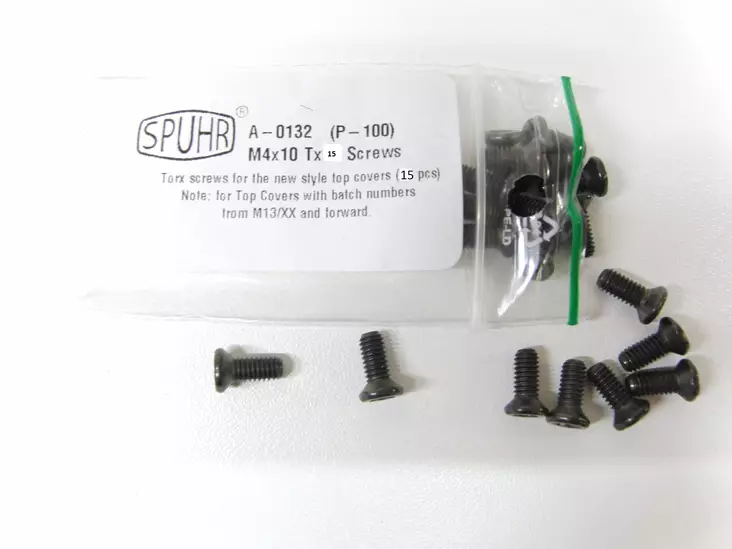 SPUHR A-0132 M4x10 Tx20 Screws (15-Pack) - Optics screw sets - A-0132 - 1