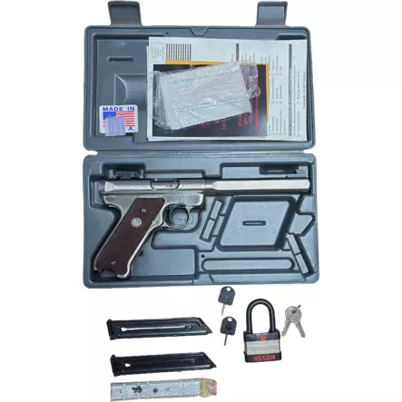 Ruger Mark III Target 7'' käytetty pienoispistooli - Käytetyt käsiaseet - vaihto02143 - 2
