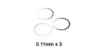 Strike Industries Shim Set 1/2" tai 5/8" Shimmilevy-setti - Kiinnitystarvikkeet ja lisävarusteet - SI-AR-SHIM-223 - 6