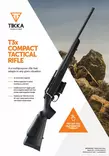 Tikka T3x CTR musta adjustable kivääri - Pulttilukkoiset kiväärit - TF1T2924A184963 - 2