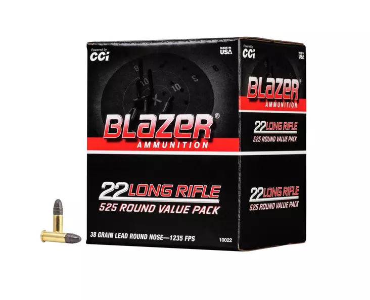 22LR CCI Blazer 525 ptr - 22 LR High Velocity patruunat - 130153 - 1