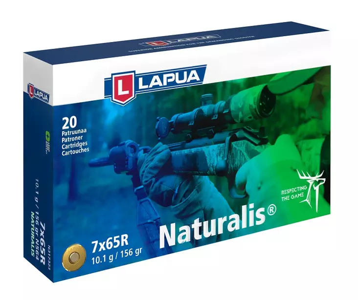 7x65R LAPUA Naturalis 10,1g 20kpl - Muut kiväärin patruunat - N317323 - 1