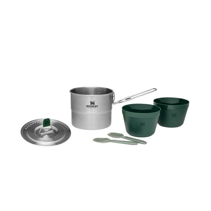Stanley 1L stainless steel kokkaussetti kahdelle. - Retkikeittimet ja tarvikkeet - 10-09997-003 - 1