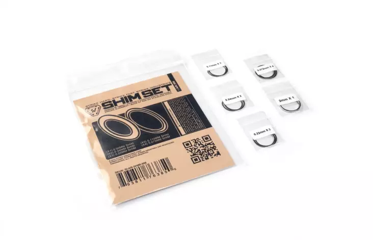 Strike Industries Shim Set 1/2" tai 5/8" Shimmilevy-setti - Kiinnitystarvikkeet ja lisävarusteet - SI-AR-SHIM-223 - 1