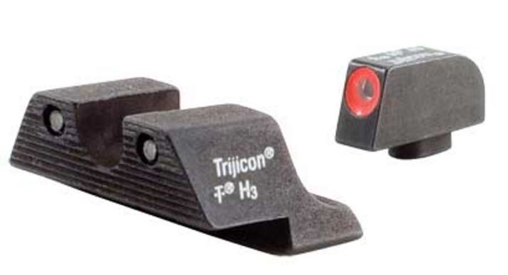 Trijicon Glock HD Night Sight Set Orange - Pistoolien avo- ja rautatähtäimet - 719307209633 - 1