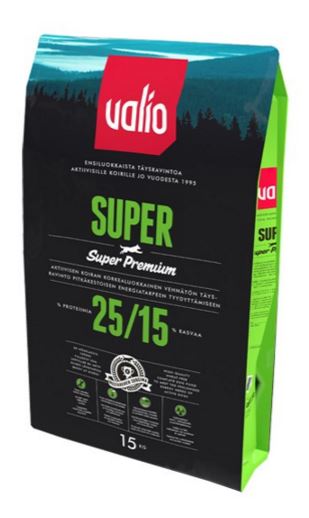 Valio Super Dog Food 25/15 15kg - Dog food - 310093 - 1