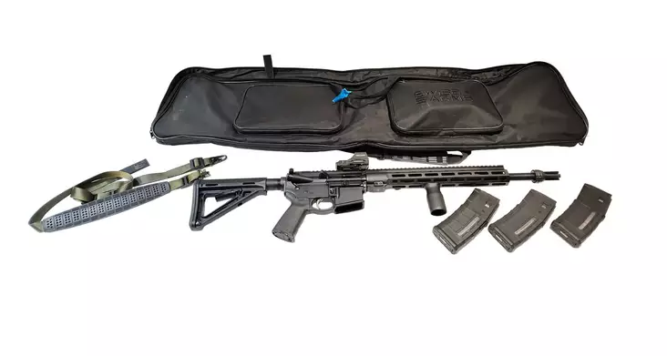 Savage MSR-15 .223 kivääripaketti, käytetty - Käytetyt kiväärit - vaihto01973 - 1