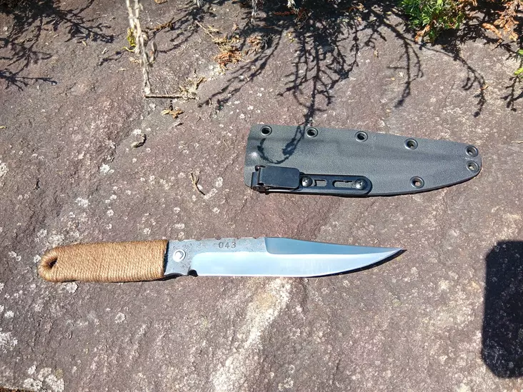 Hot Metal Knives Finnish Handmade bowie - Metsästyspuukot - RLPM043 - 1