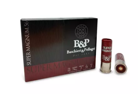 12/76 B&P Super Magnum 56g, 10 Pack - 12/76 shotgun hunting cartridges - 8034134049804 - 2