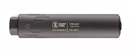 Silent Steel Streamer 5,56/7,62 Armor Black haittalevy-äänenvaimennin - Kiväärin perinteiset vaimentimet - STB762B-SS-58x24 - 1