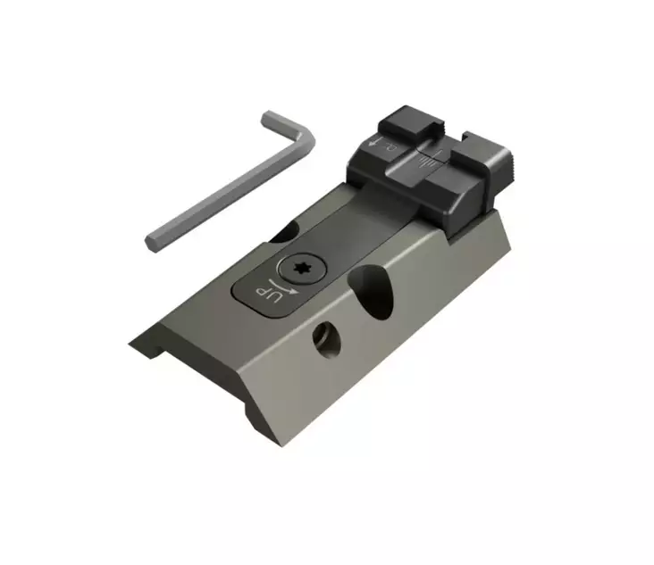 Canik Adjustable Rear Sight Tungsten - Iron sights for pistols - MMAC-484 - 4
