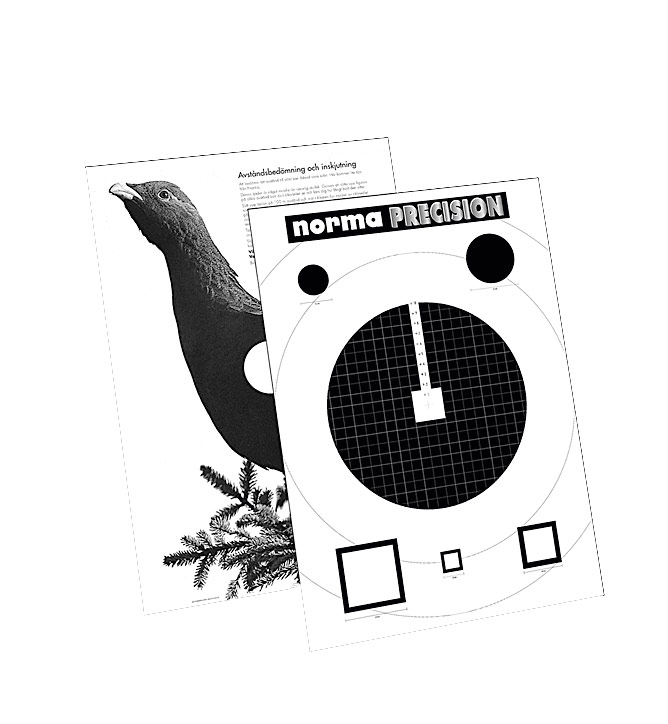 Norma Target Board 1 Piece - Zeroing targets and classic targets - N66040114 - 1