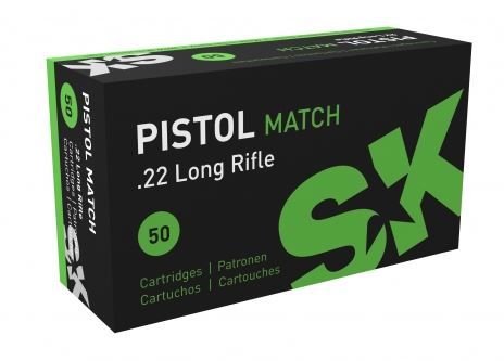 22lr SK Pistol Match 50 pcs - 22 LR Standard Velocity cartridges - 420114 - 1