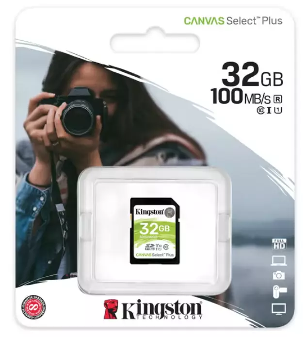 Kingston 32GB SDHD Memory Card - Game camera accessories - 710204 - 1