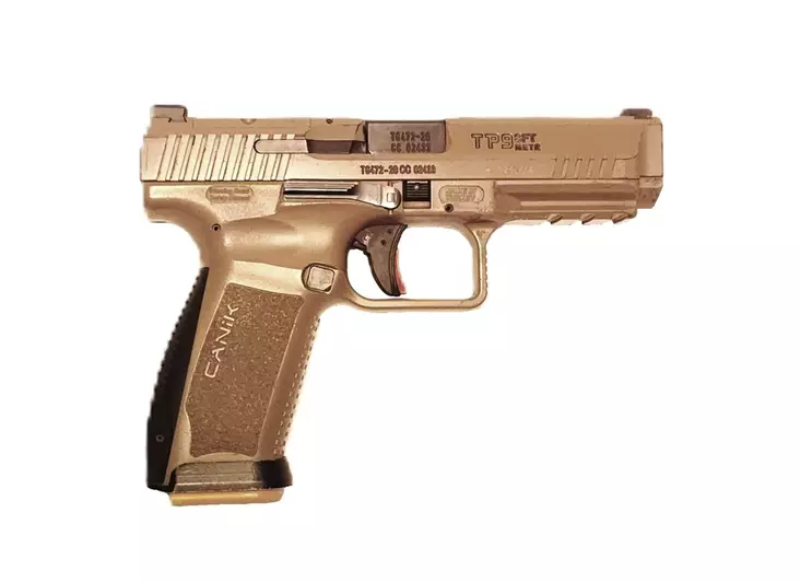 Canik TP9 SFT Mete FDE 9X19, käytetty pistooli - Käytetyt käsiaseet - vaihto01134 - 1