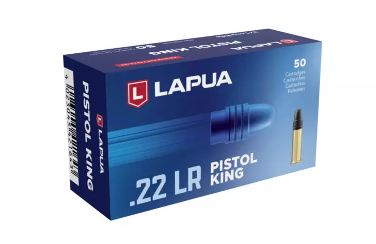 22lr Lapua Pistol King - 22 LR Subsonic pienoiskiväärin patruunat - 420164 - 4