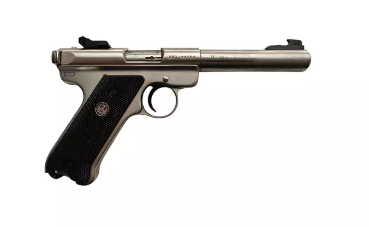 Ruger MK 2 Target SS .22LR rimfire revolver - Used handguns - vaihto02074 - 1