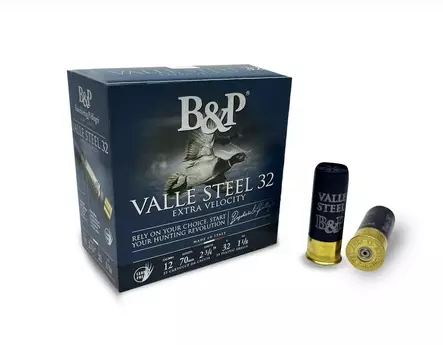 12/70 B&P Valle Steel 32g Extra Velocity 25pcs - 12/70 shotgun hunting cartridges - 103045 - 4