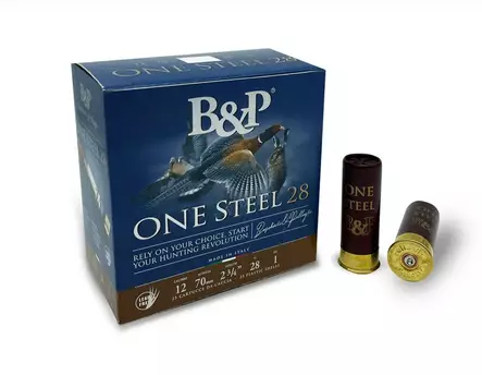 12/70 B&P One Steel 28g - 12/70 shotgun hunting cartridges - 103015 - 2