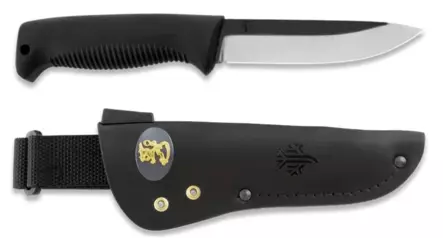 Survival Knife M07, Leather Sheath Black + Lion, J-P Peltonen - Military knives - FJP005 - 1