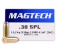 38 SPL MAGTECH 158gr SJSP 50kpl - 357 Mag. ja 38 Special patruunat - 145115 - 1