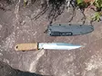 Hot Metal Knives Finnish Handmade bowie - Metsästyspuukot - RLPM045 - 1