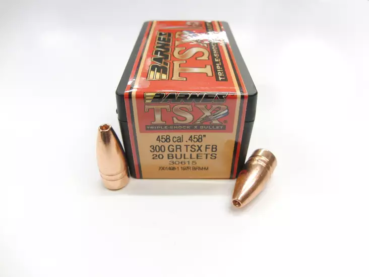 .458" Barnes 300gr TSX luoti 20kpl - 458 kiväärin luodit - 30615 - 1