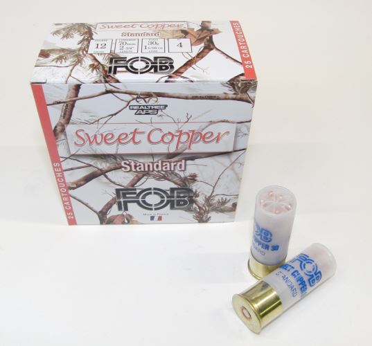 12/70 FOB Sweet Copper 30g 25kpl - 12/70 haulikon metsästyspatruunat - 107005 - 2