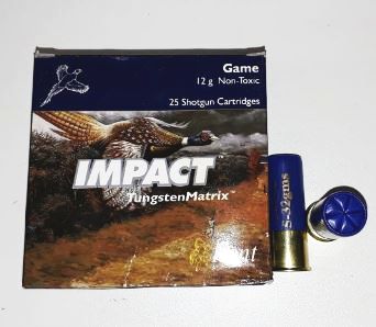 12/70 KENT Impact tungsten #5 32g 25 kpl - 12/70 haulikon metsästyspatruunat - 117035 - 1